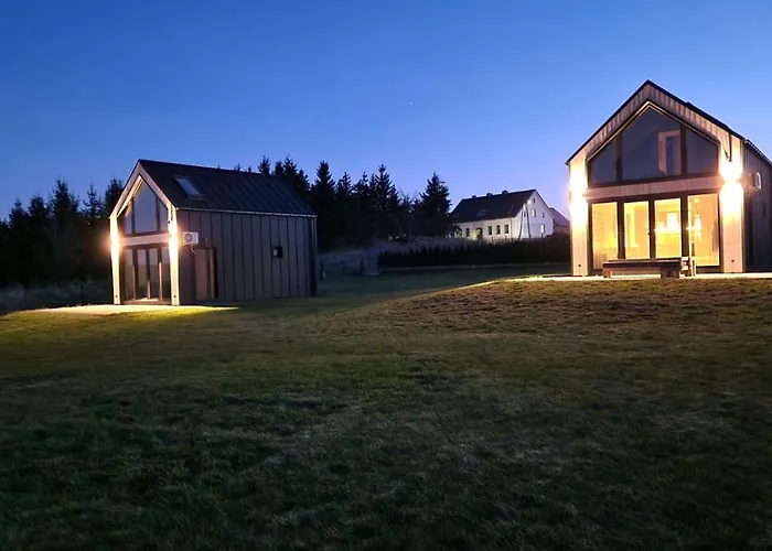 Maxim Nad Jeziorem Деревянный коттедж *